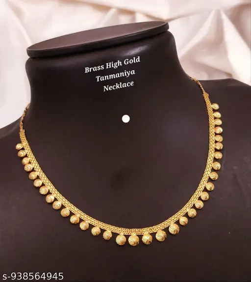 Golden Fancy Micro Plating Tanmaniya for women and girl