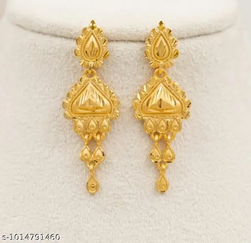 triangle chandbali earrings for women
