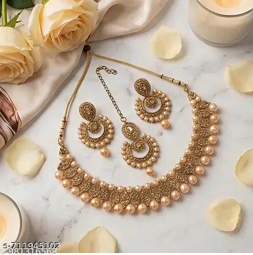 Golden necklace