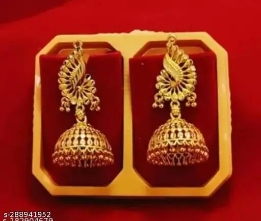 Premium Gold Polish Jhumki