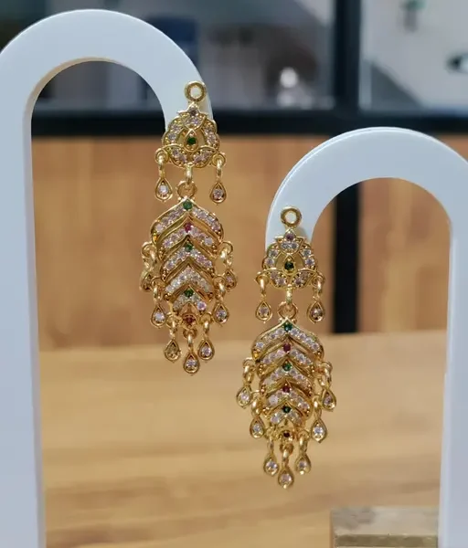 micro gold plated Premium Ad Earrings