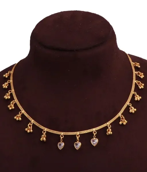 Delicat fancy gold Necklace Chain For Woman And Girl